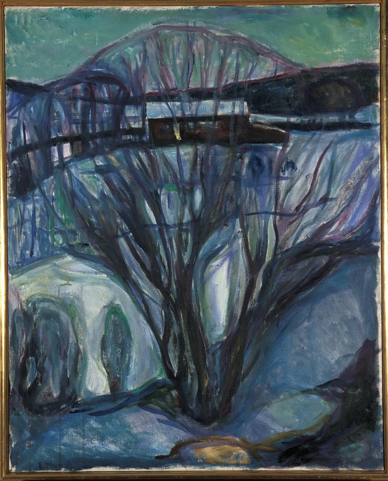 Vinteraften - Edvard Munch