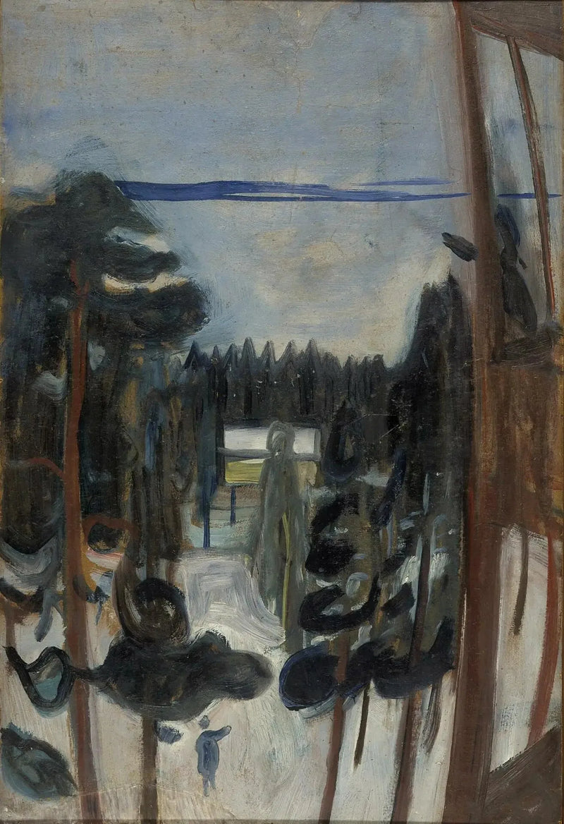 Vinteraften - Edvard Munch