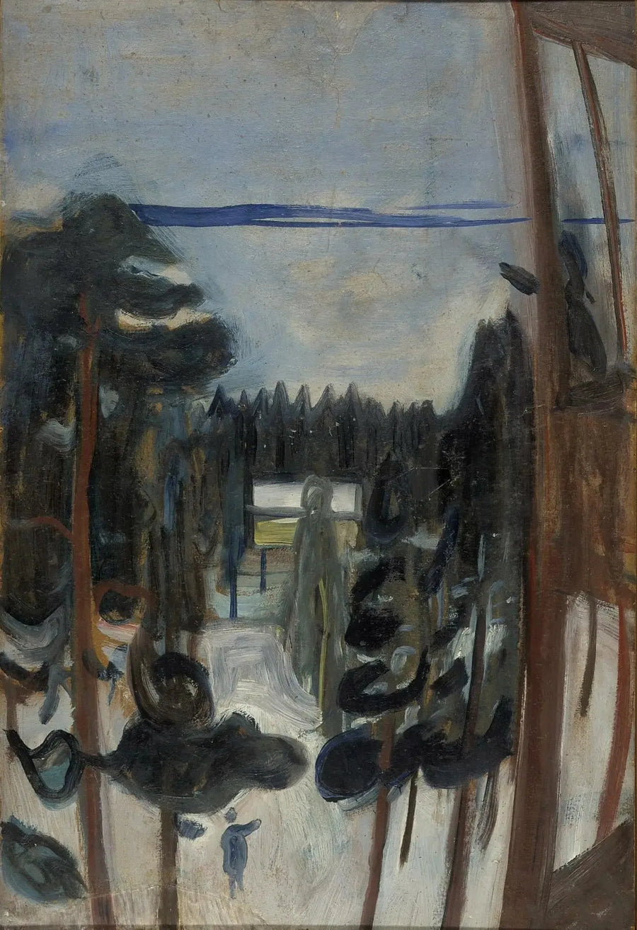 Vinteraften - Edvard Munch