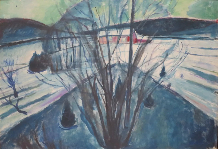 Vinteraften - Edvard Munch