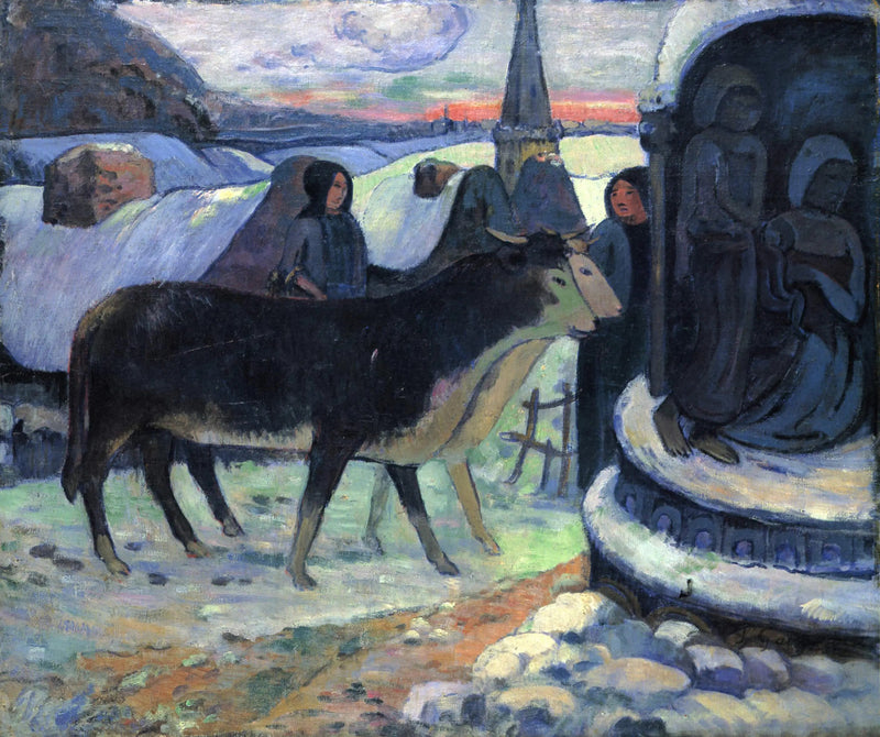 Juleaften, Oksernes velsignelse - Paul Gauguin
