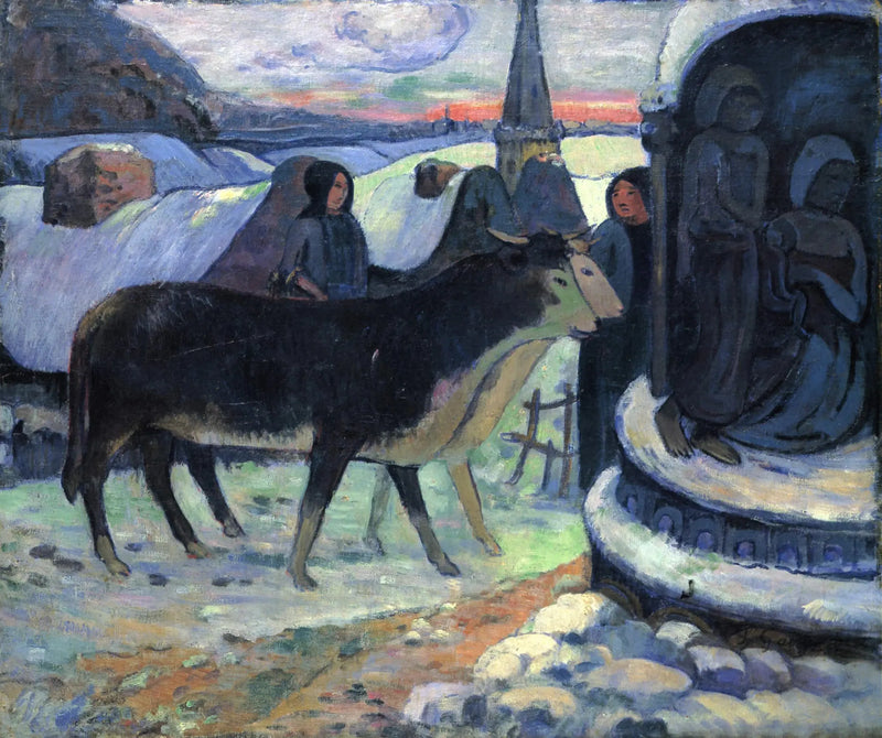 Juleaften, Oksernes velsignelse - Paul Gauguin