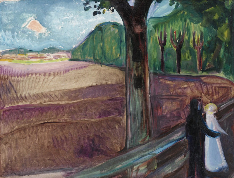 Sommernatt - Edvard Munch