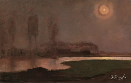 Nuit d'été - Mondrian - Reproductions de tableaux et peintures haut de gamme