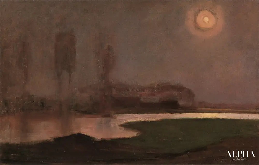 Nuit d'été - Mondrian - Reproductions de tableaux et peintures haut de gamme