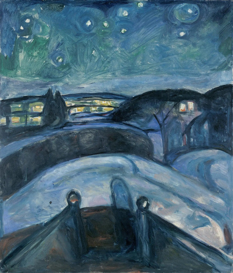 Stjernesky - Edvard Munch