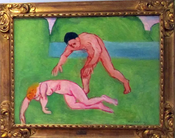 Nymphe et Satyre - Henri Matisse image 1 reproduction réalisée par Alpha Reproduction