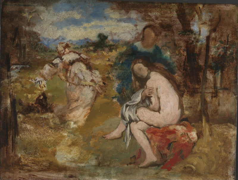 Nymfe Surprise - Édouard Manet