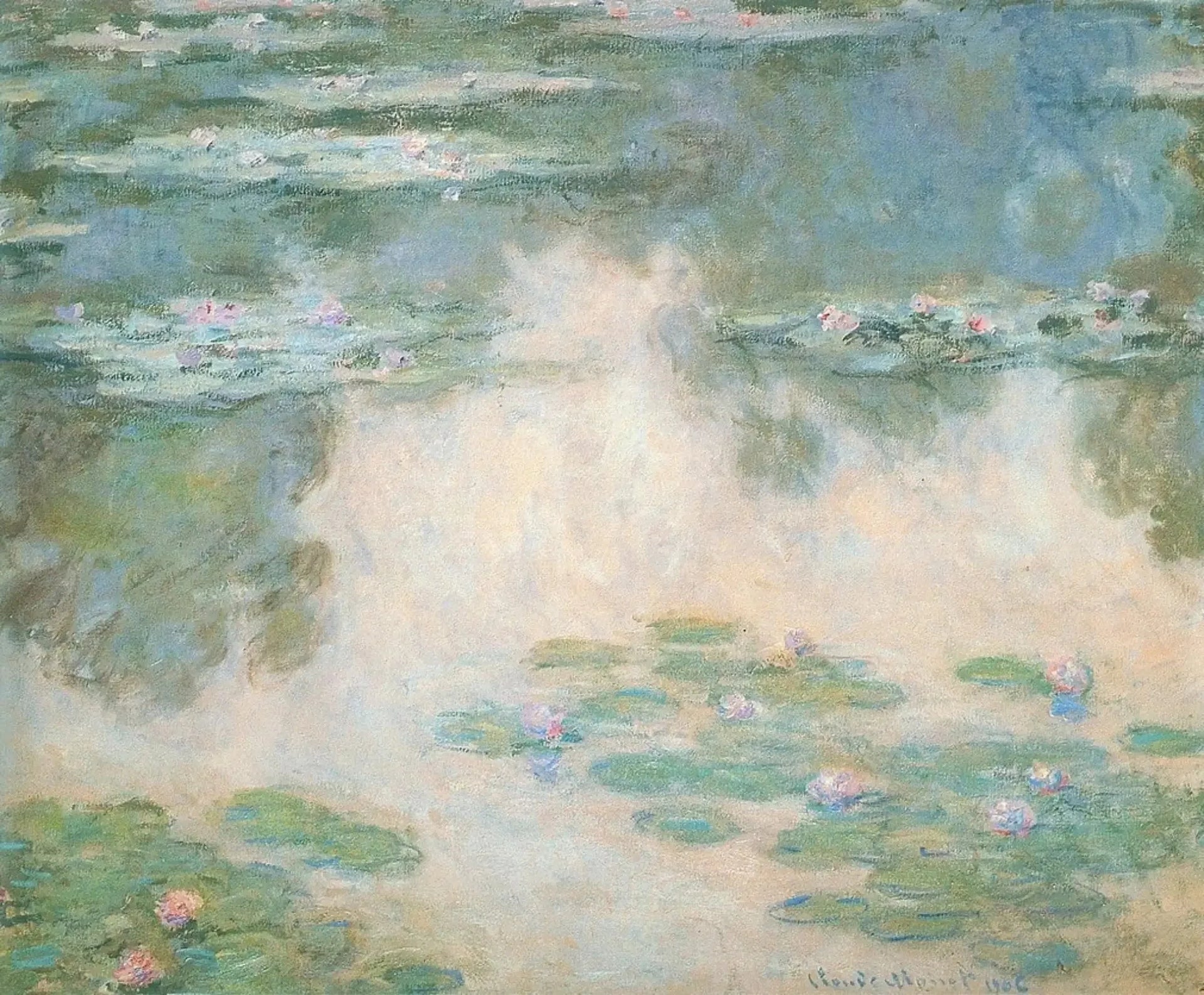 Nymphéas de Claude Monet, 1905 – Museum of Fine Arts Boston, 39.804, Wildenstein 1671
