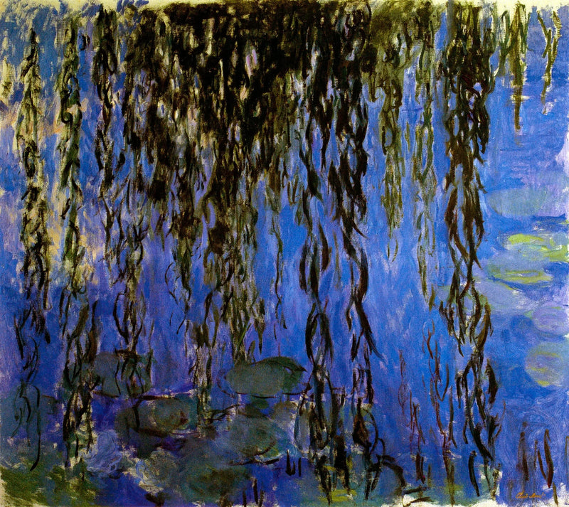 Nymphéas med pilegrene - Claude Monet