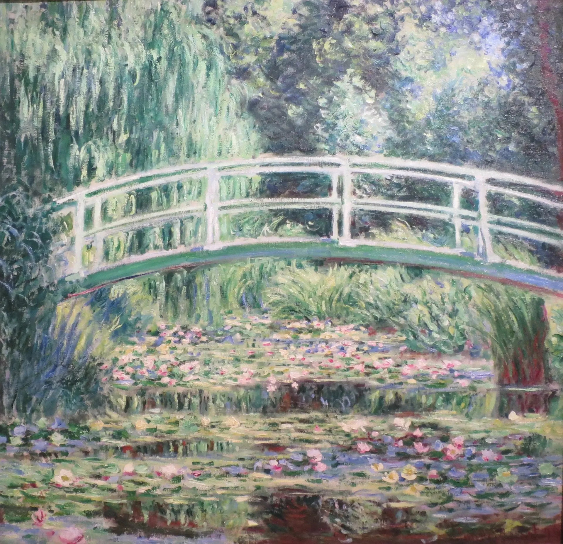 Nymphéas blancs - Claude Monet image 1 reproduction artisanale de tableau