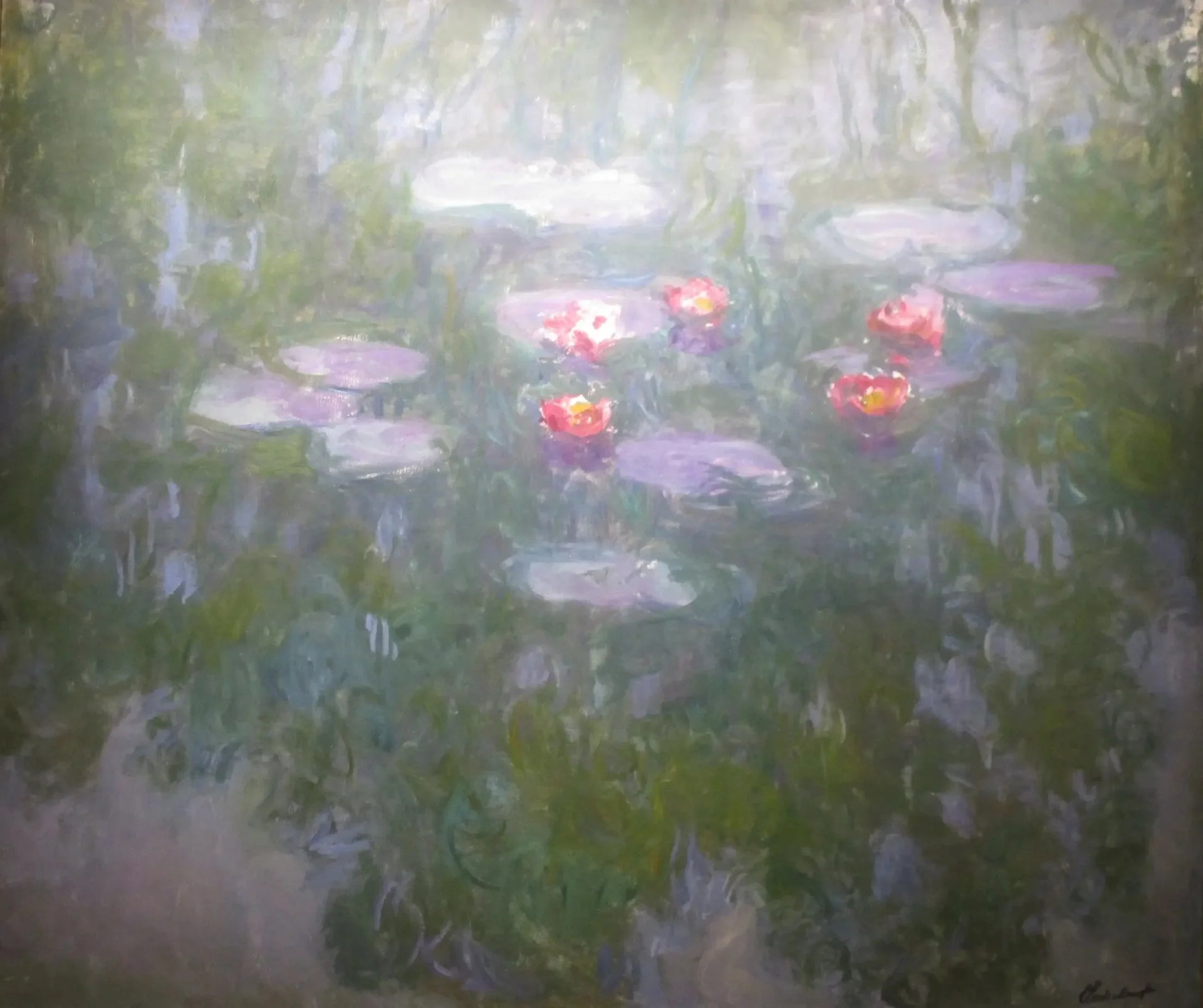 Nymphéas - Claude Monet image 1 copie de tableau peinte à la main