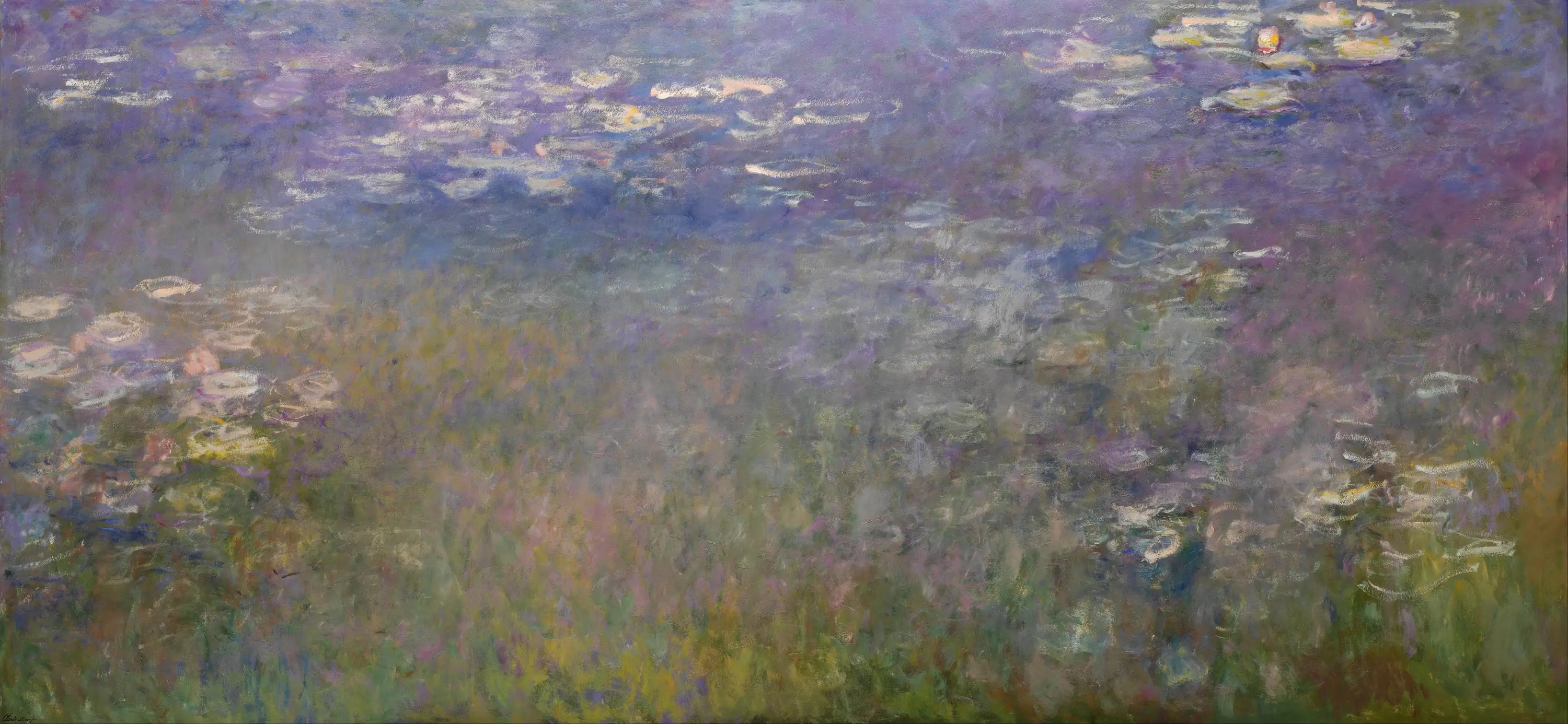 Reproduction du tableau « Nymphéas - Claude Monet » par Alpha Reproduction en peinture à l’huile