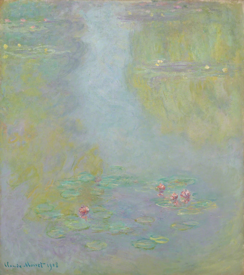Vandliljer, Tokyo Fuji Art Museum W1731 - Claude Monet