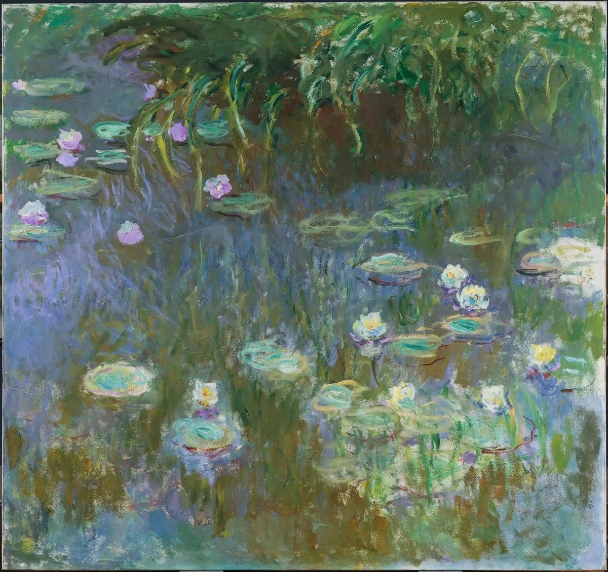 Åkanderne - Claude Monet
