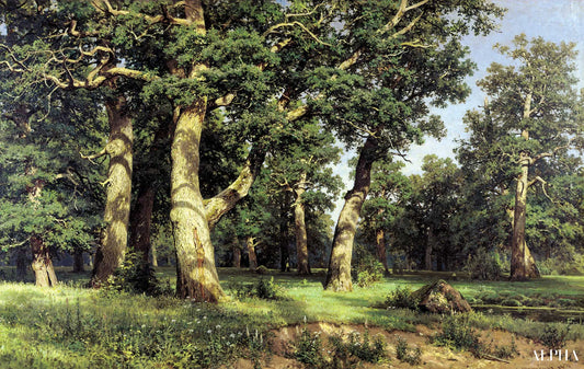 Oak grove - Ivan Shishkin - Reproductions de tableaux et peintures haut de gamme