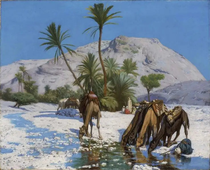 Oase - Jean-Léon Gérôme