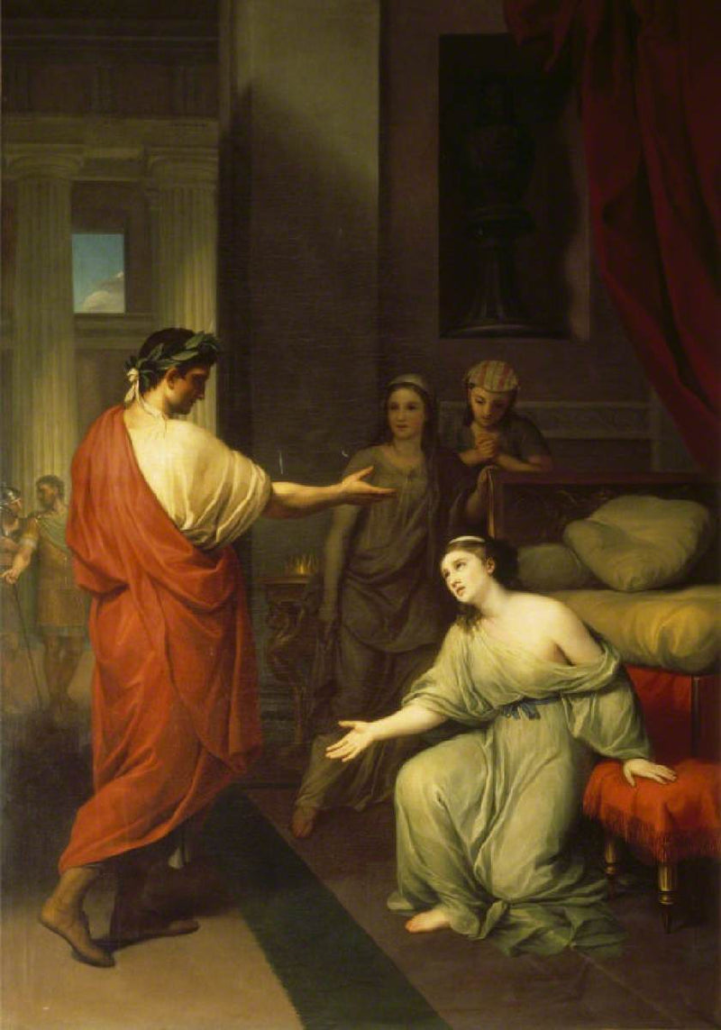 Oktave og Kleopatra - Anton Raphael Mengs