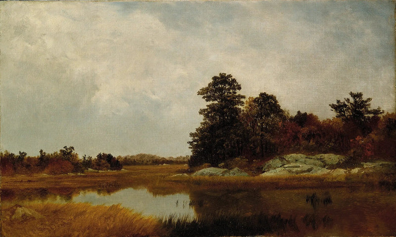 Oktober i sumperne - John Frederick Kensett