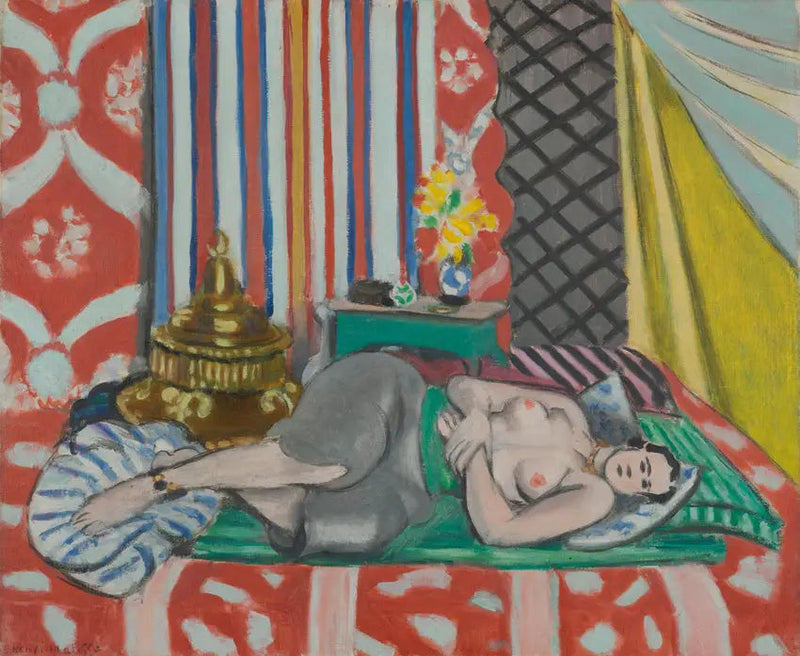 Odaliske med grå bukser - Henri Matisse