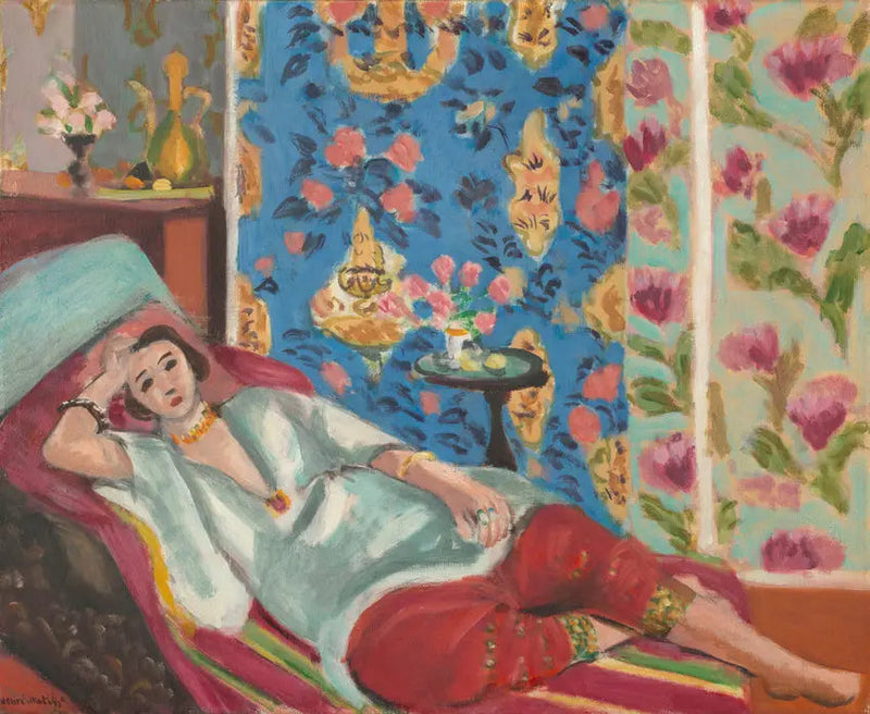 Odaliske med rød trusse - Henri Matisse
