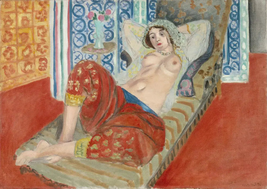Odaliske med rød trusse - Henri Matisse