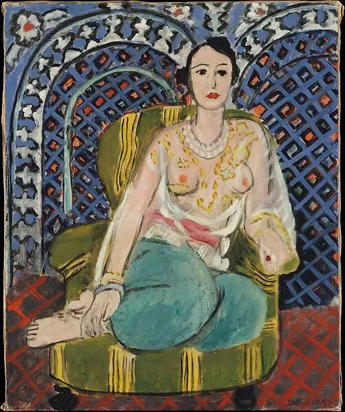 Siddende Odalisque - Henri Matisse