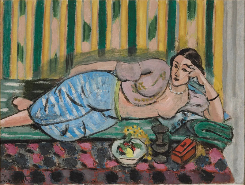 Odalisque med den røde kiste - Henri Matisse