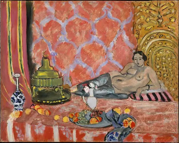 Odalisque i grå bukser - Henri Matisse