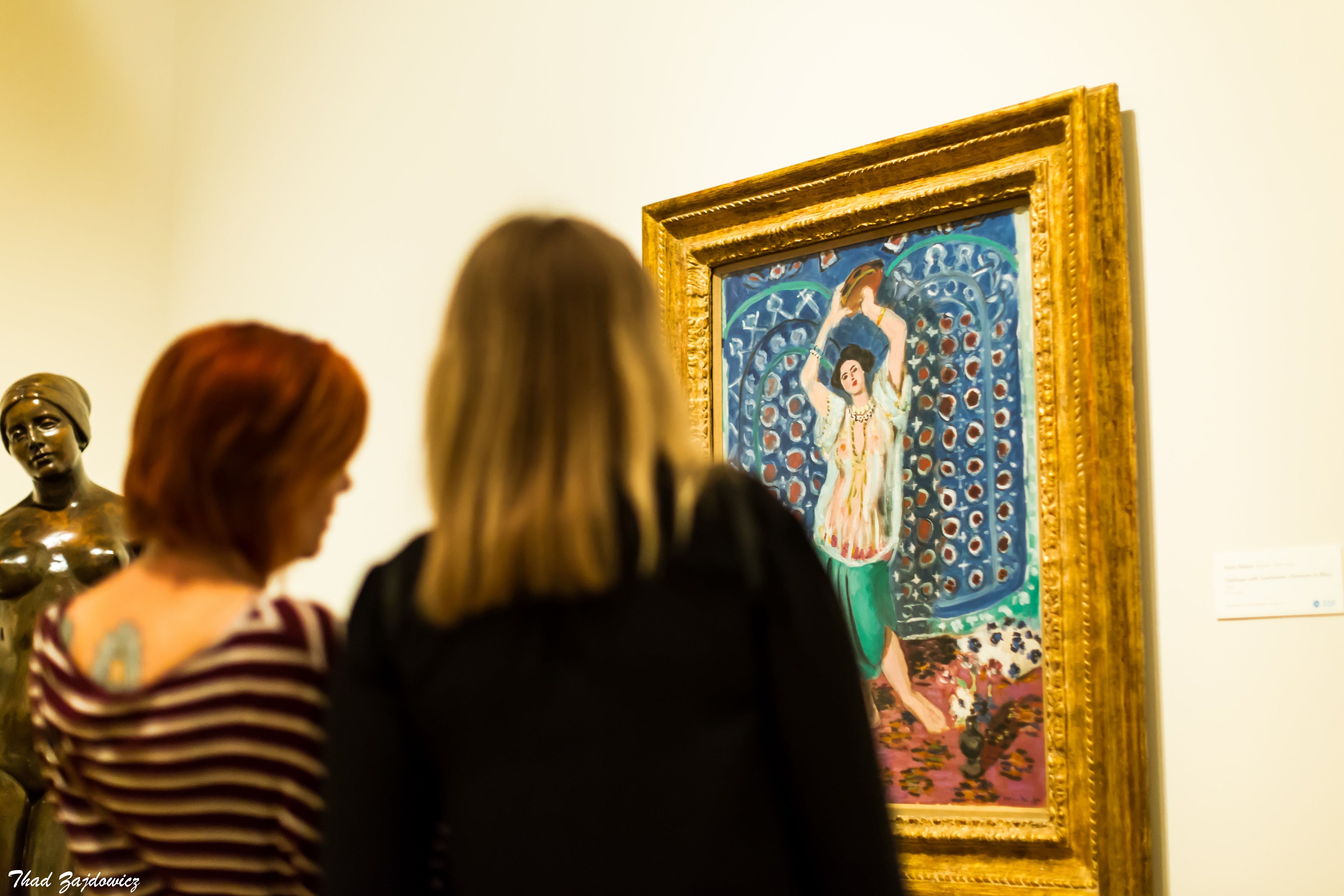 Odalisque med tamburin (Harmoni i blå) - Henri Matisse