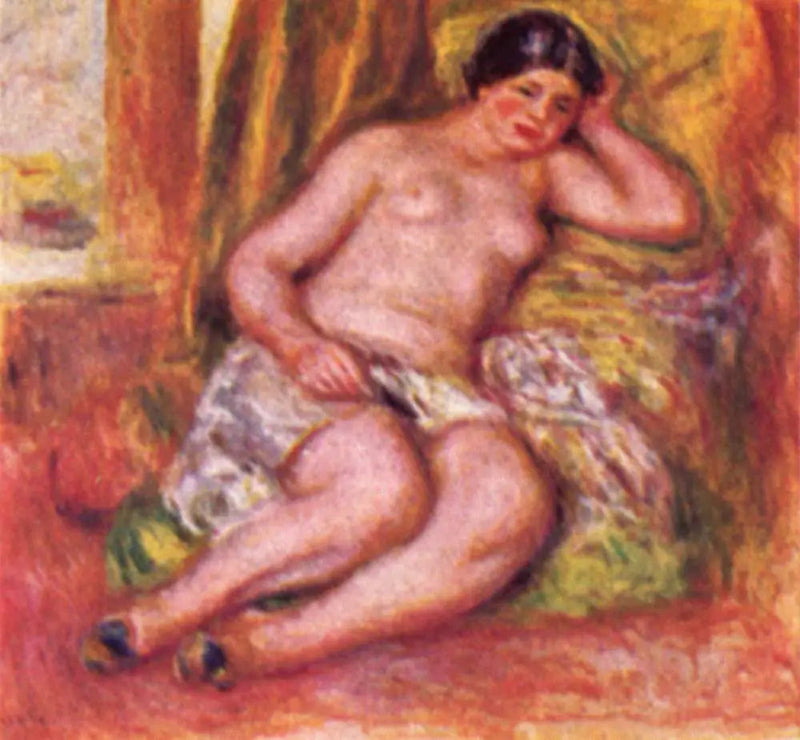 Sovende odalisque - Pierre-Auguste Renoir