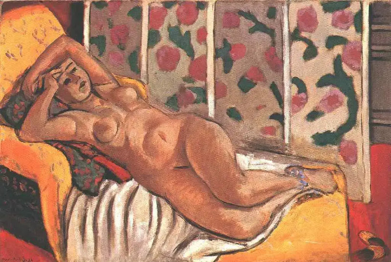 Gul Odalisque - Henri Matisse