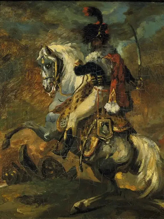 Officier for jagtholdet i den kejserlige garde til hest - Théodore Géricault