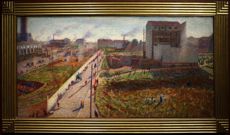 Officine ved Porta Romana - Umberto Boccioni