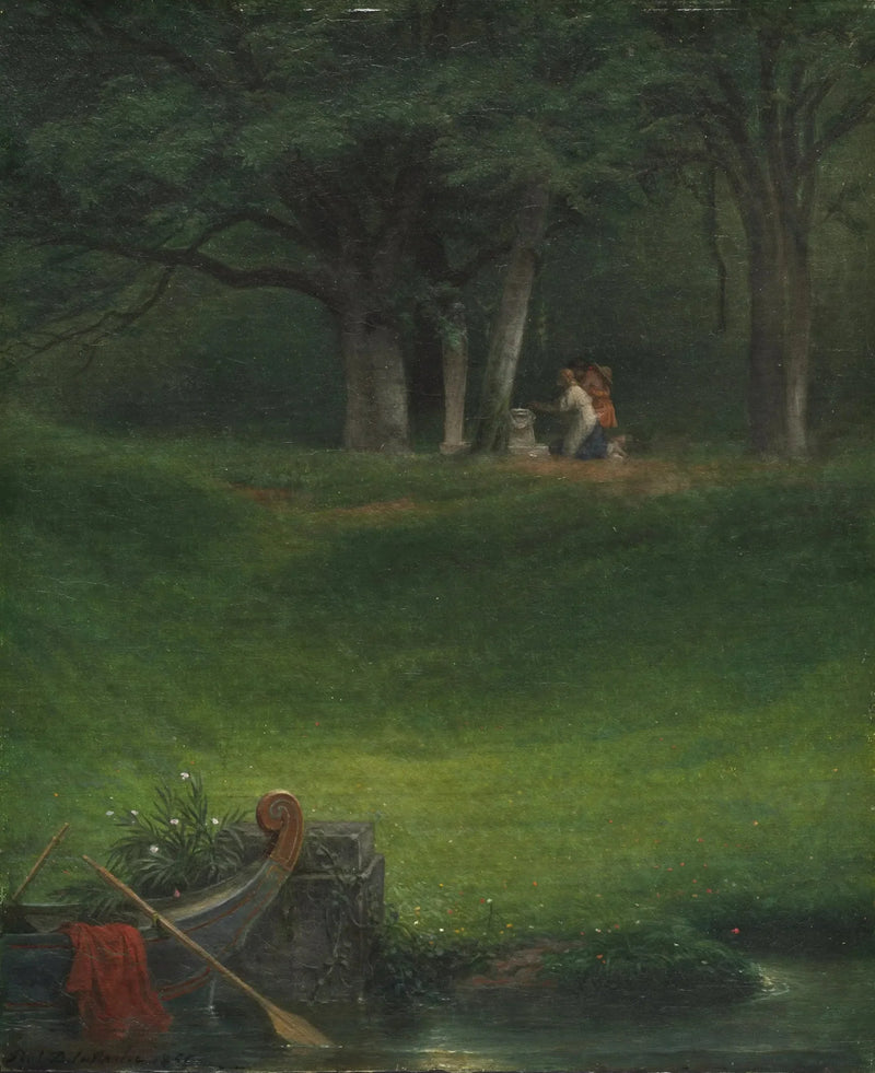Offer til gud Pan - Paul Delaroche