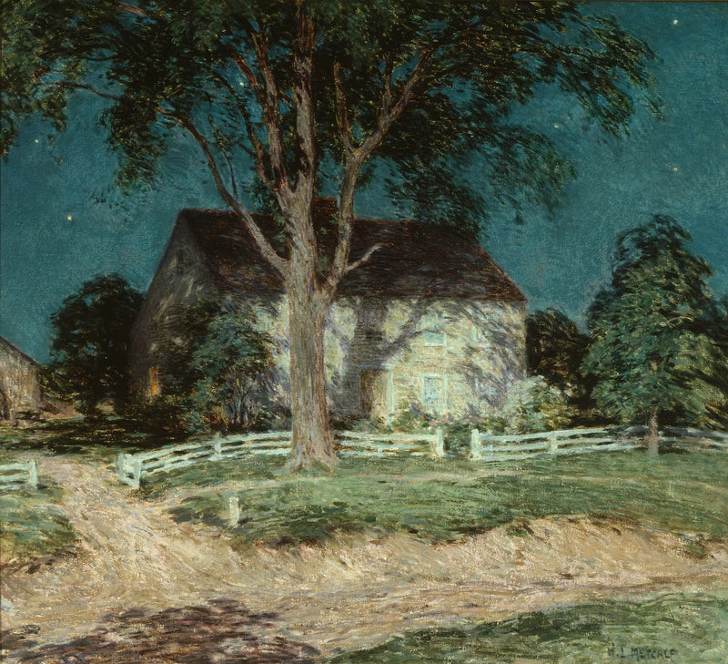 Gamle Hovedgård Connecticut - Willard Metcalf