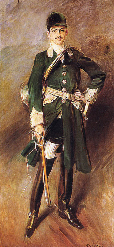 Olympe Hériot som skibsmand - Giovanni Boldini