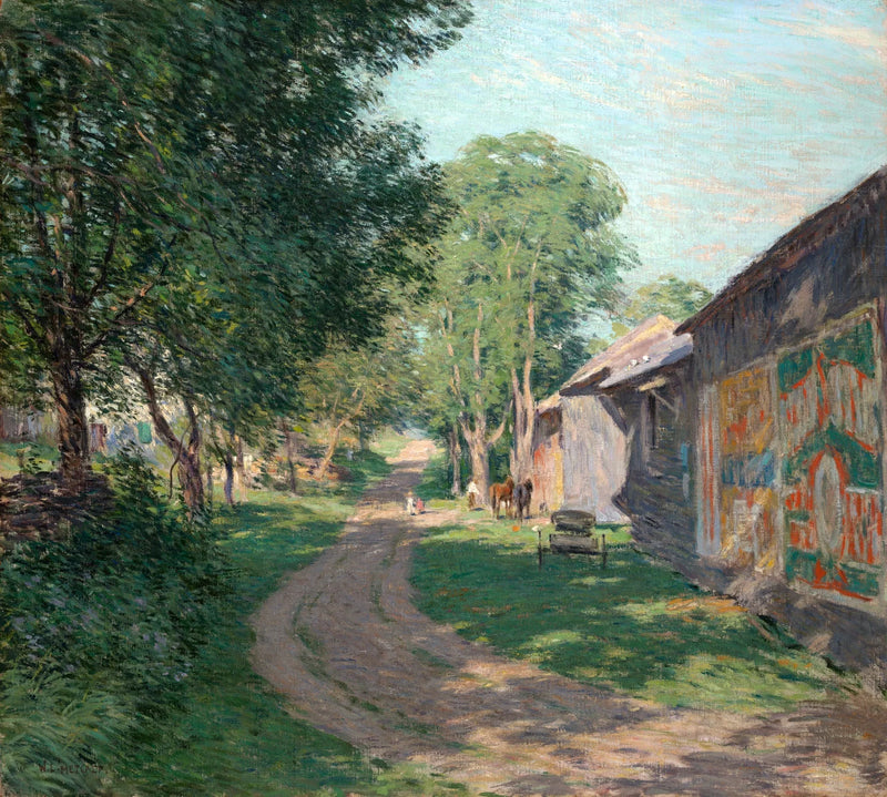Saint-Jean Skygge - Willard Metcalf