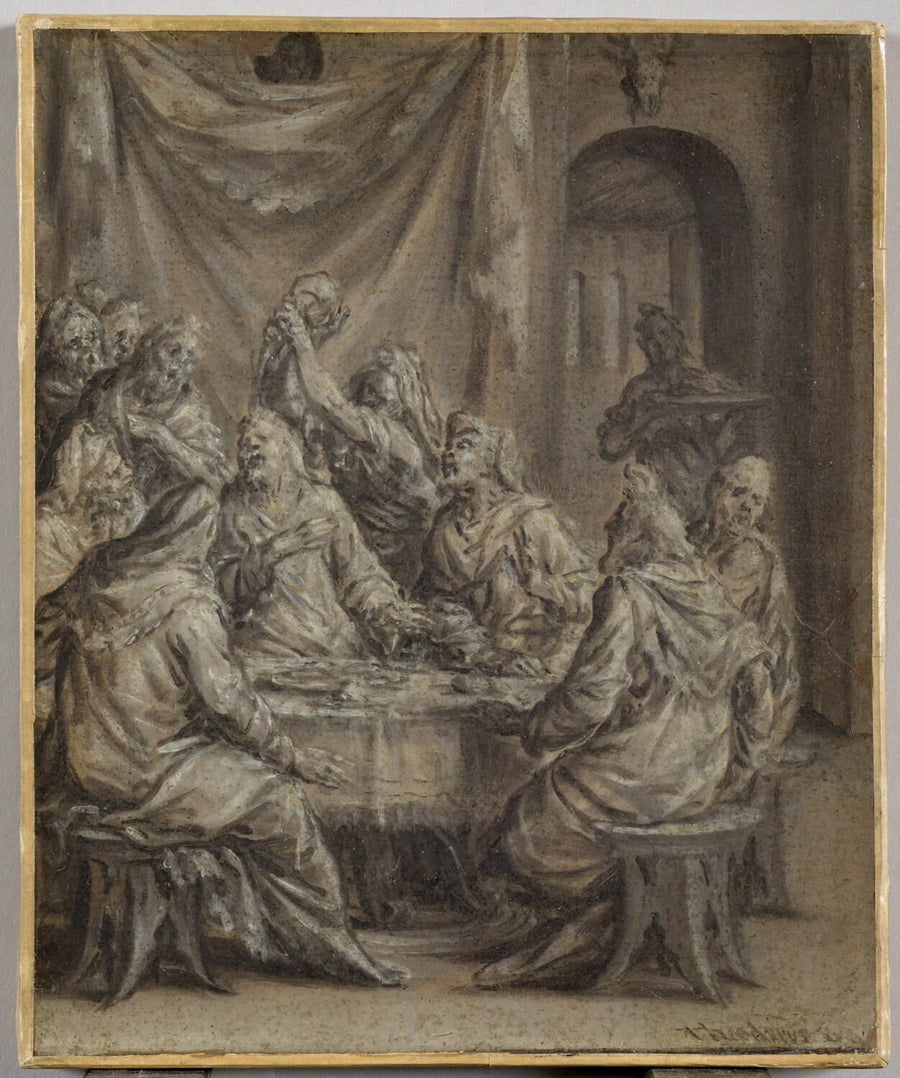 L'Onction de Béthanie - Dirck Barendsz.