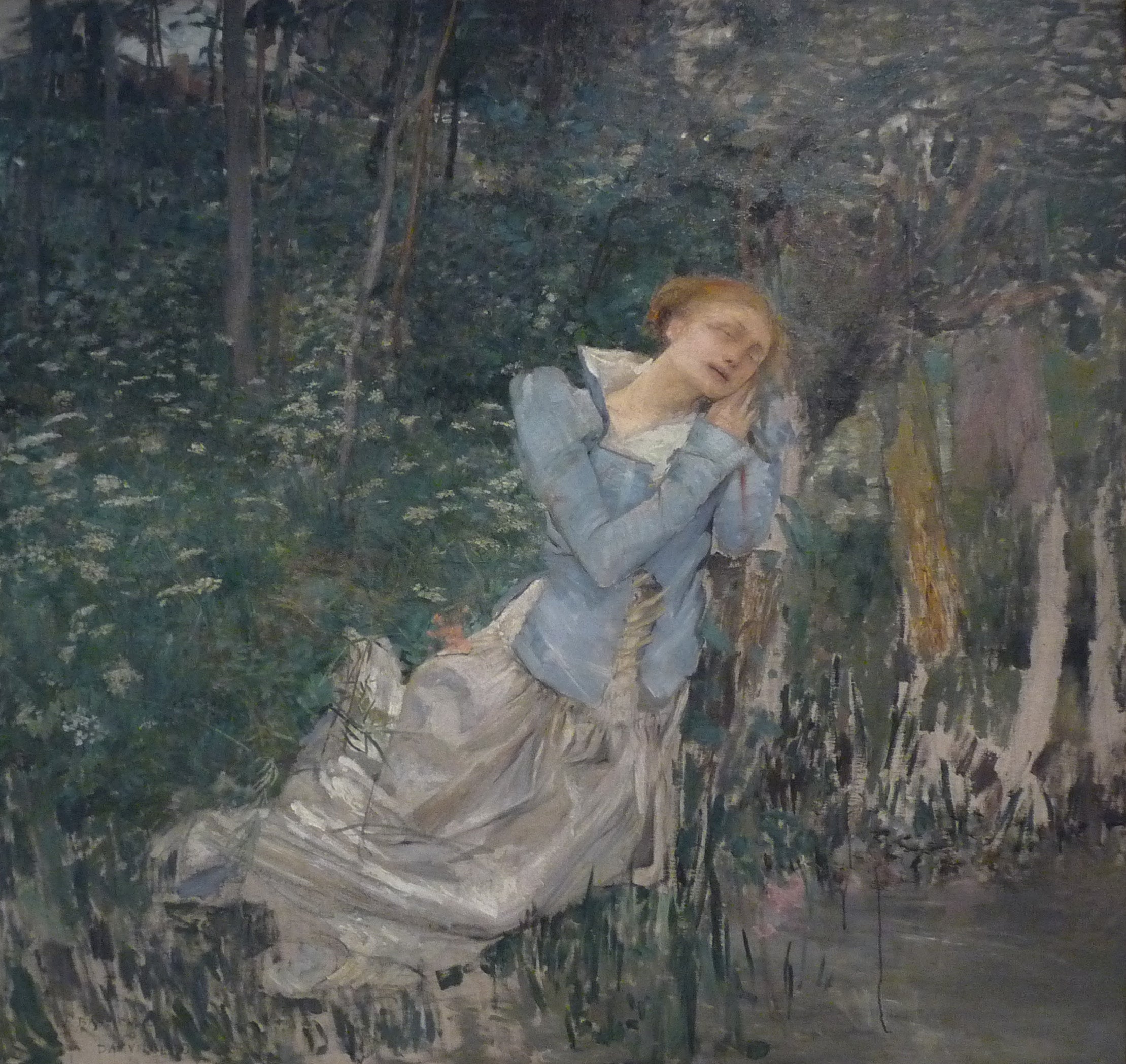 Ophélie - Jules Bastien-Lepage image 1 reproduction réalisée par Alpha Reproduction