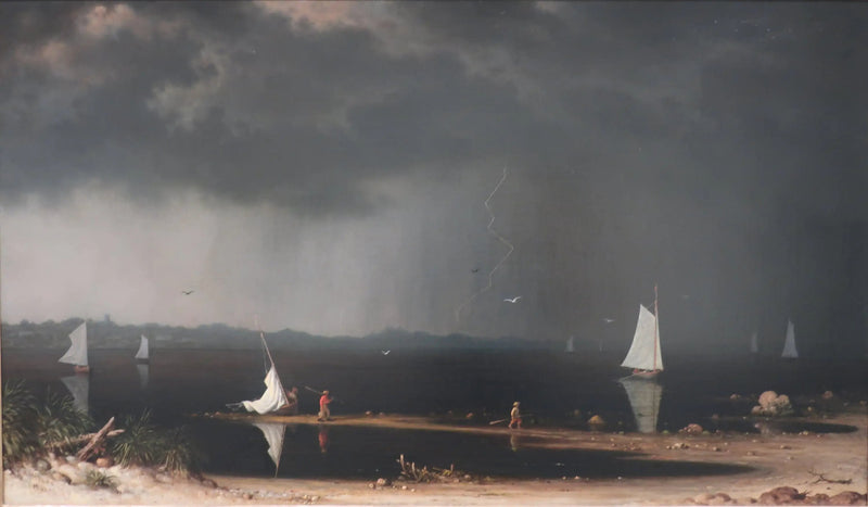 Tordenvejr over Narragansett-bugten - Martin Johnson Heade