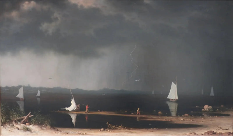 Tordenvejr over Narragansett-bugten - Martin Johnson Heade