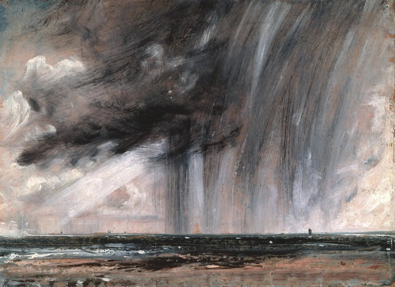 Tordenvejr over havet - John Constable