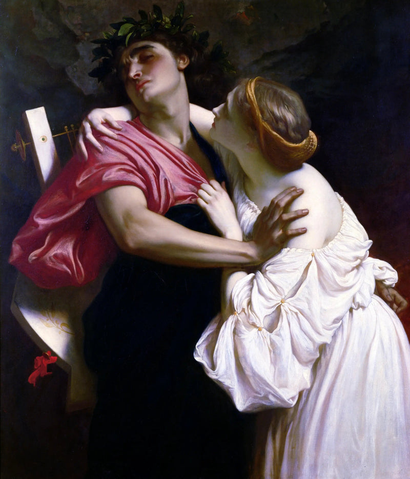 Orfeus og Eurydike - Frederic Leighton