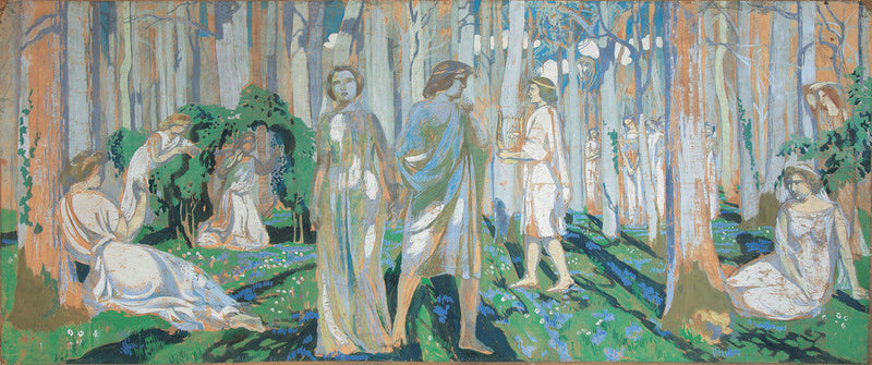 Orfeus og Eurydike - Maurice Denis