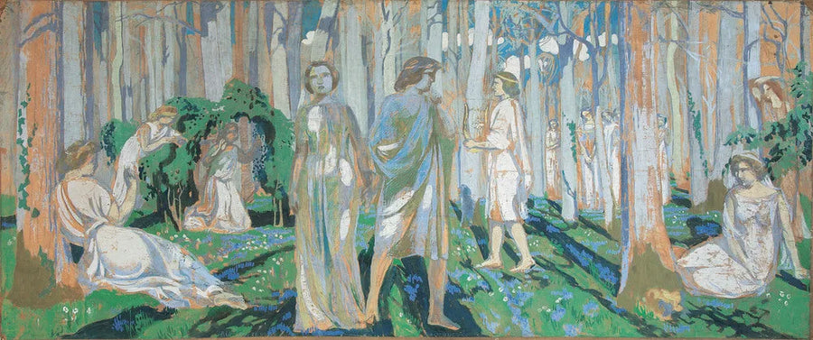 Orfeus og Eurydike - Maurice Denis