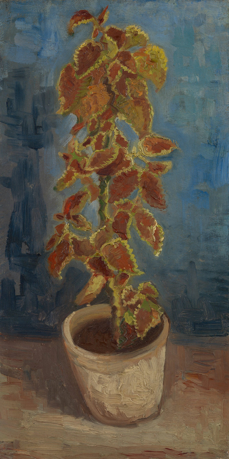 Flammende brændenælde i blomsterpotte - Vincent van Gogh