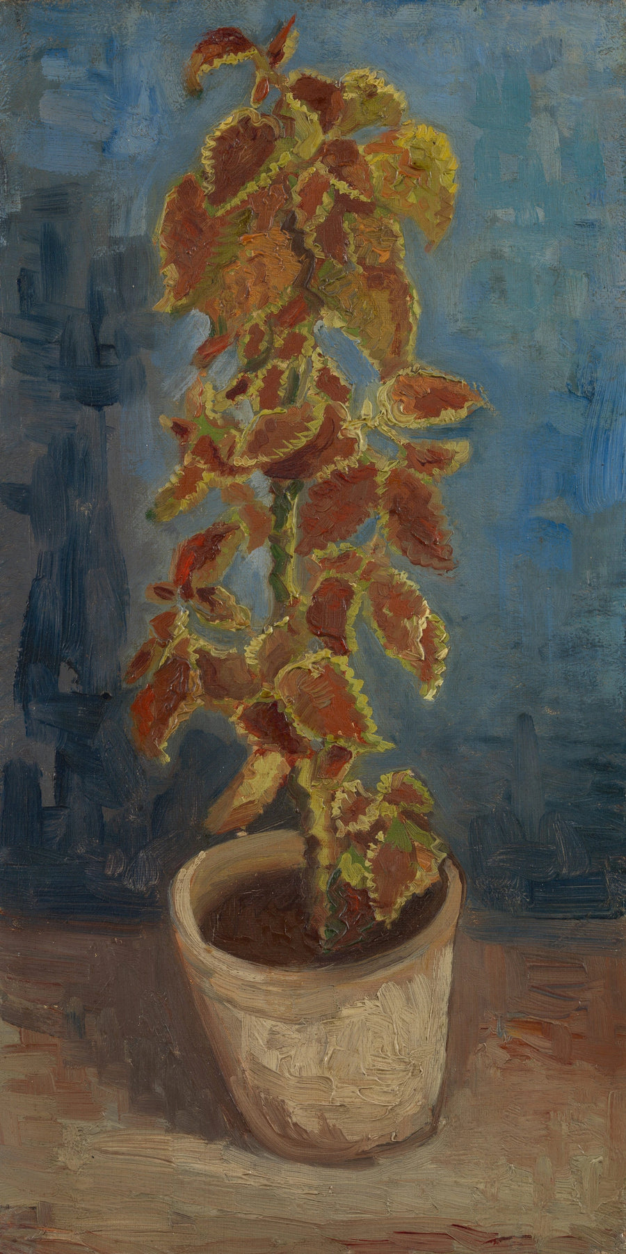 Flammende brændenælde i blomsterpotte - Vincent van Gogh