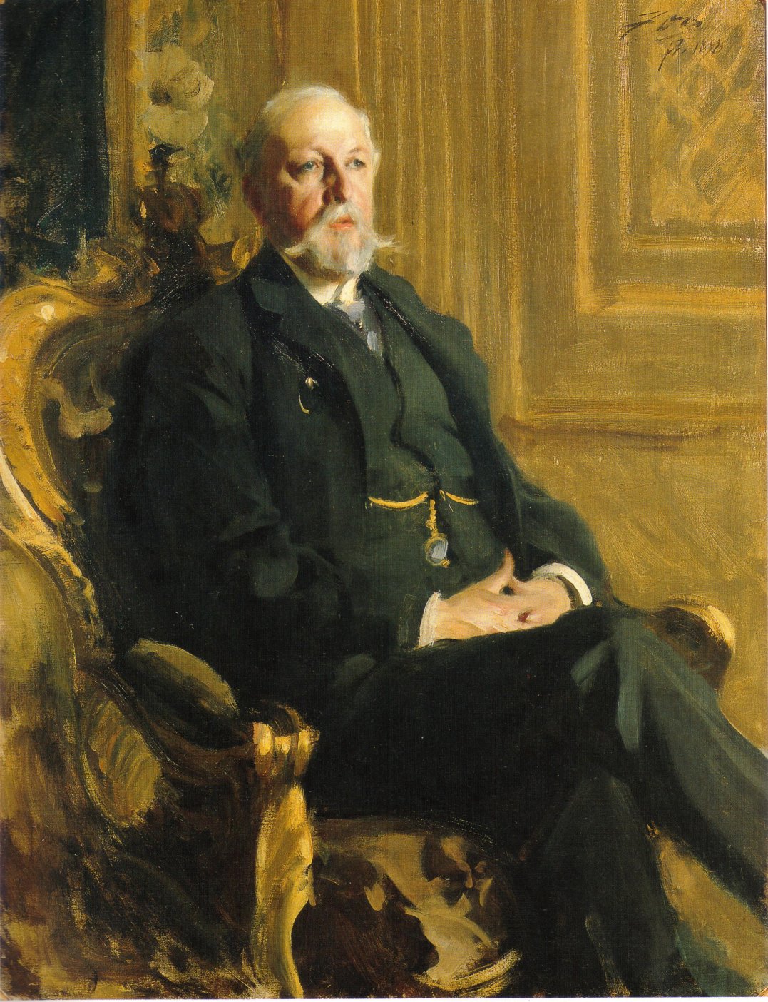 Portrait d’Oscar II de Suède - Anders Zorn