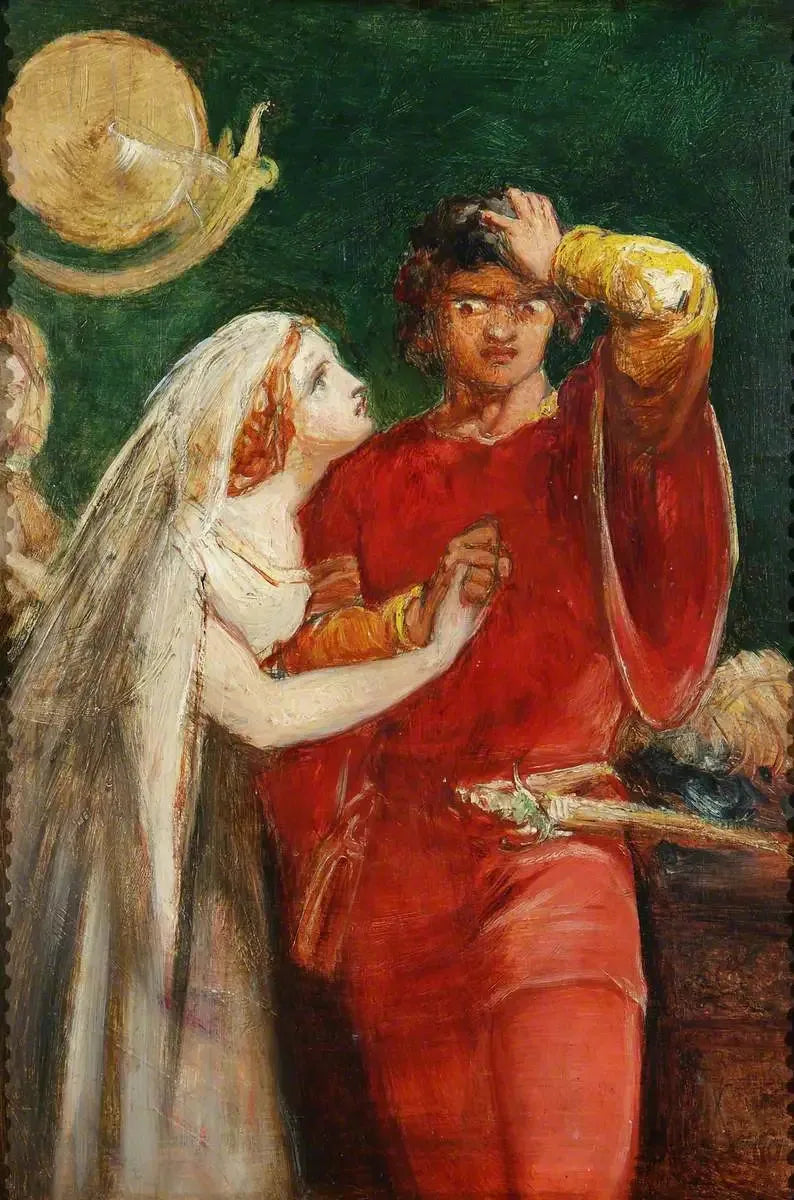 Othello og Desdemona - John Everett Millais